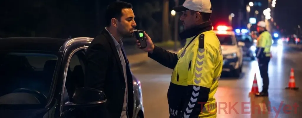 Aday Sürücülerde 0.20 Promil Alkol Sınırı İhlali ve Ehliyet İptali Süreci