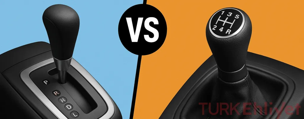 الفرق بين رخصة القيادة الأوتوماتيك والعادي