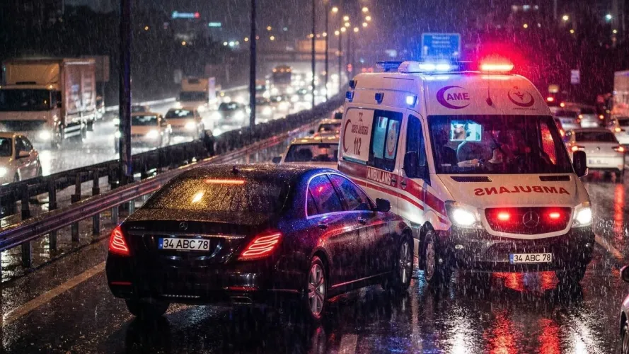 ماذا تفعل عند وجود سيارة إسعاف أو إطفاء في الازدحام؟