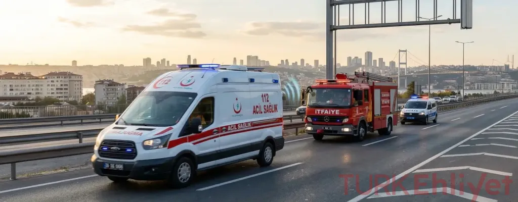 من له الأولوية عند اجتماع سيارة إسعاف وإطفاء وشرطة؟