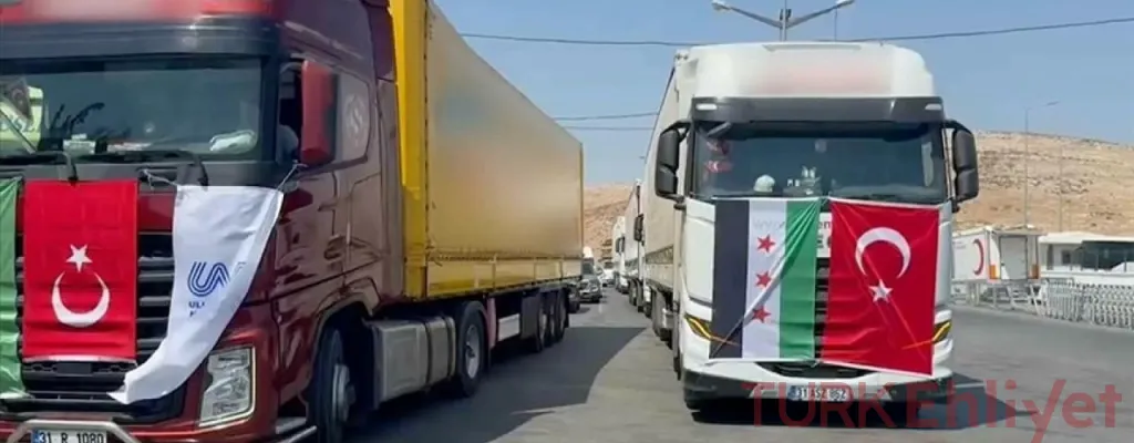 Türkiye ile Arap Ülkeleri Arasında Suriye Üzerinden TIR Taşımacılığının Yeniden Başlaması Karayolu Taşımacılığını Canlandırıyor