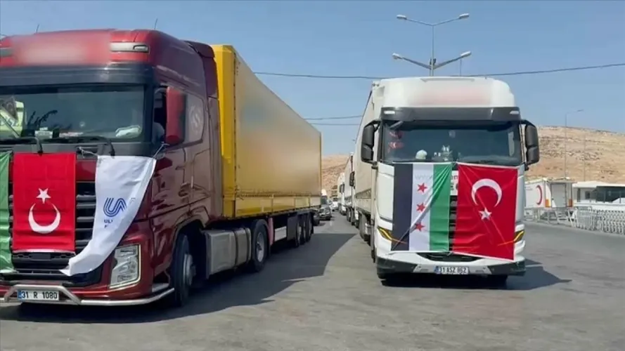 Türkiye ile Arap Ülkeleri Arasında Suriye Üzerinden TIR Taşımacılığının Yeniden Başlaması Karayolu Taşımacılığını Canlandırıyor